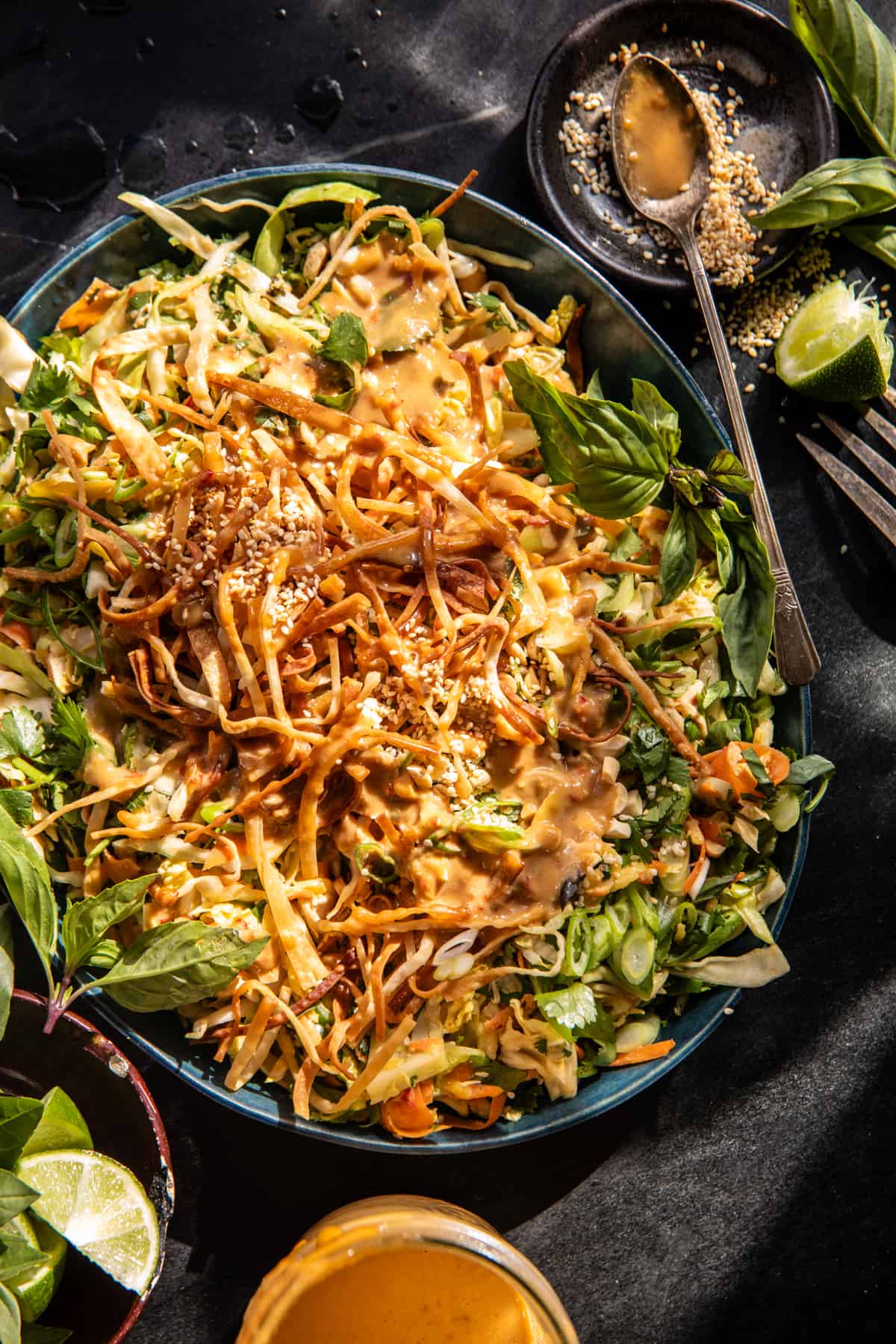 Asian Chicken Crunch Salad Recipe (2)