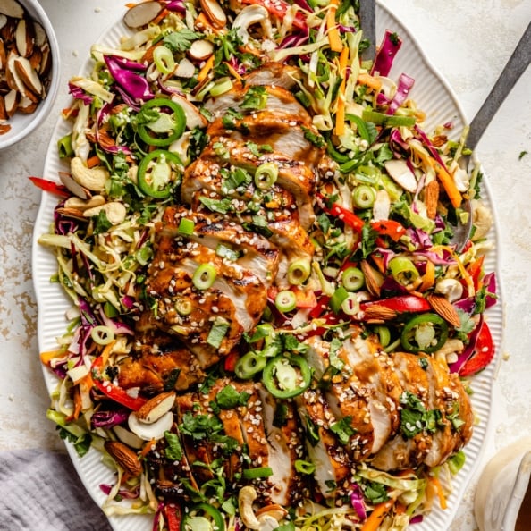 Asian Chicken Crunch Salad Recipe (3)