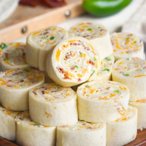Baked Jalapeño Popper Pinwheels With Bacon (2)