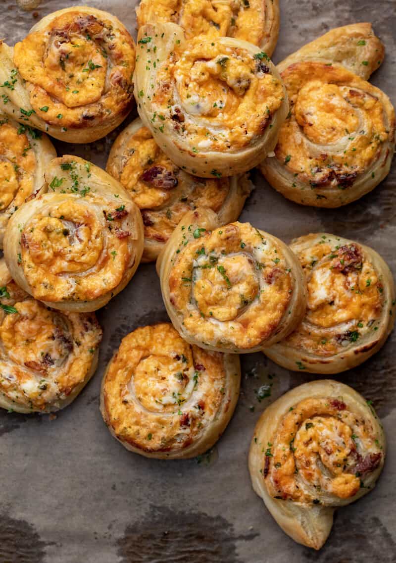 Baked Jalapeño Popper Pinwheels With Bacon (2)
