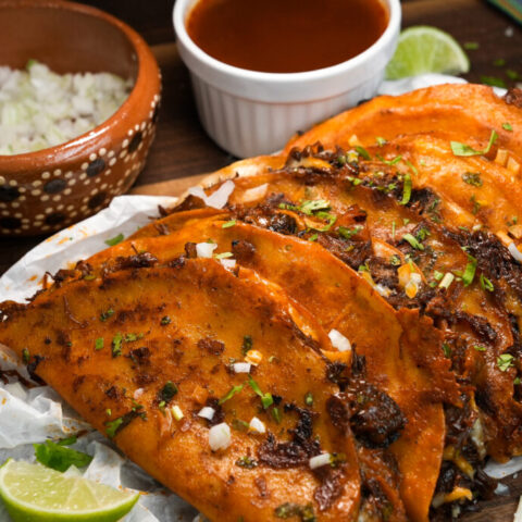 Beef Birria Quesa Tacos (3)