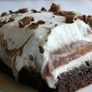 Brownie Refrigerator Cake (1)