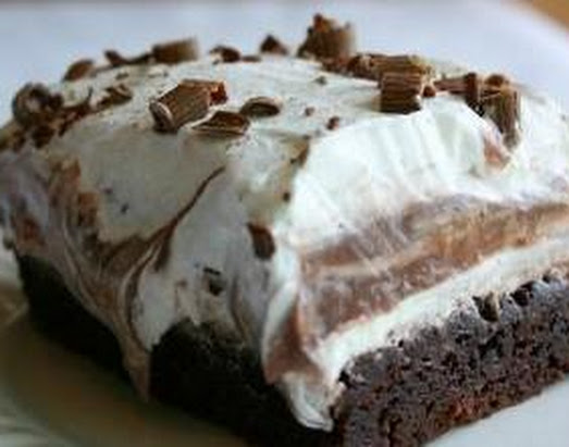 Brownie Refrigerator Cake (1)