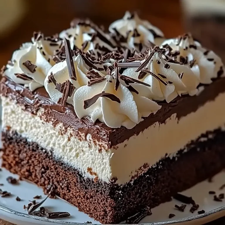 Brownie Refrigerator Cake (1)