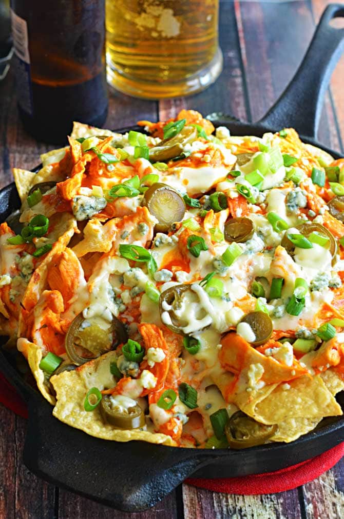 Buffalo Chicken Nachos (1)