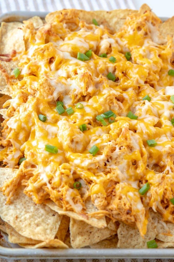 Buffalo Chicken Nachos (3)