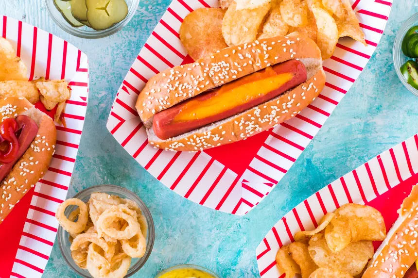 Cheesy Camping Hot Dogs (1)