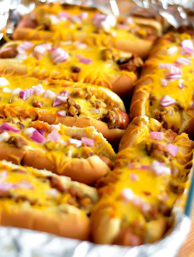 Cheesy Camping Hot Dogs (2)