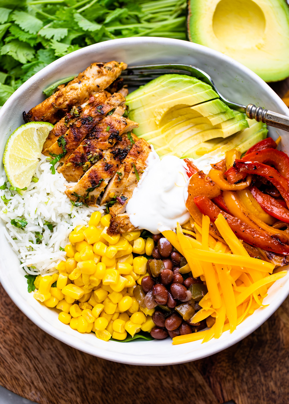 Cilantro Lime Chicken Bowls (4)