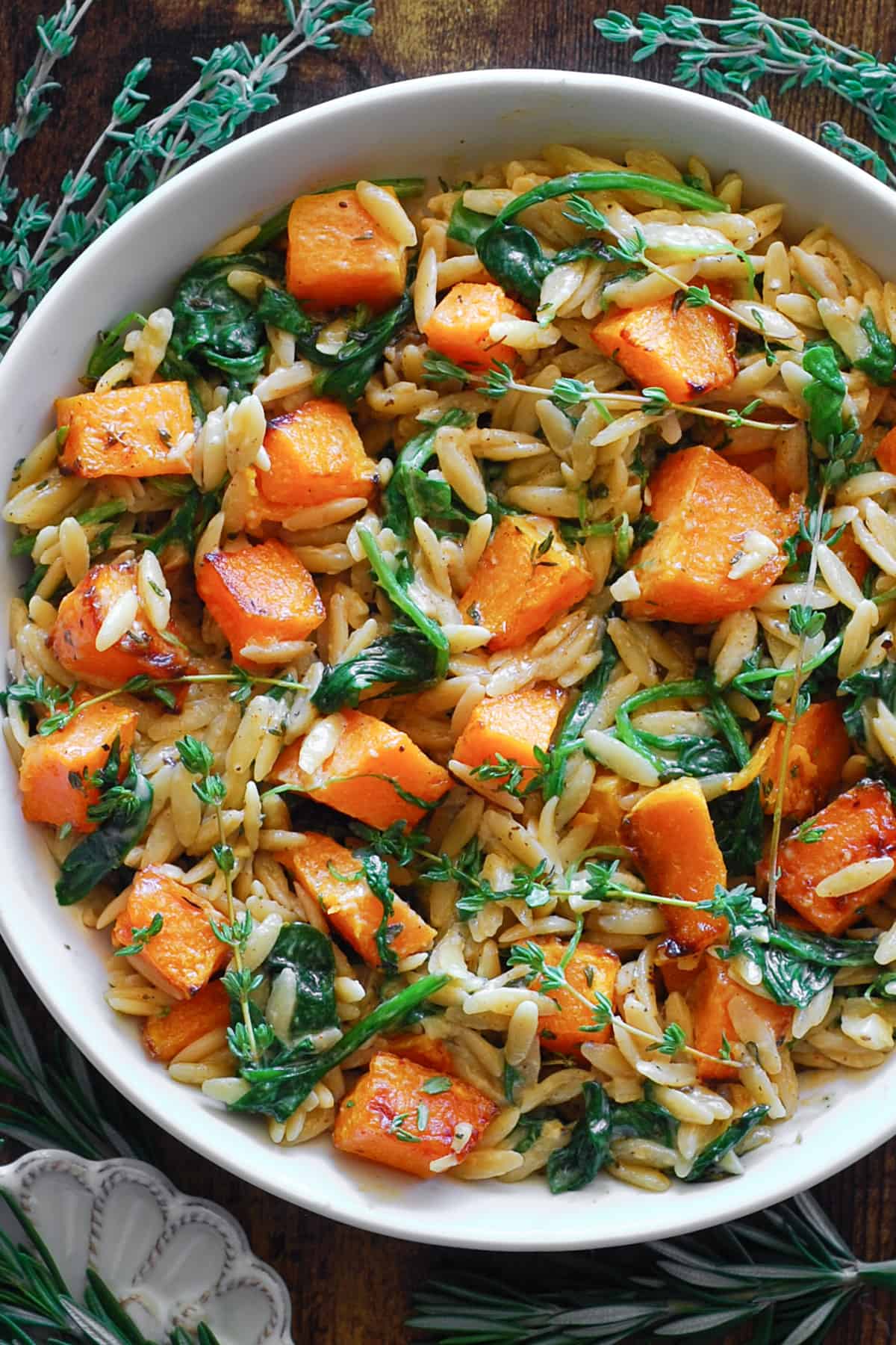 Creamy Orzo Pasta With Roasted Butternut Squash (2)
