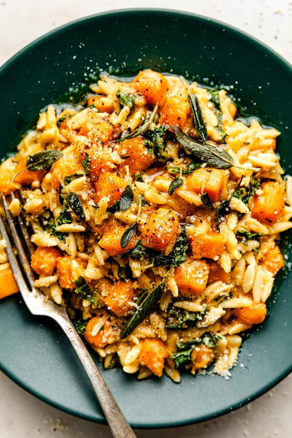 Creamy Orzo Pasta With Roasted Butternut Squash (3)