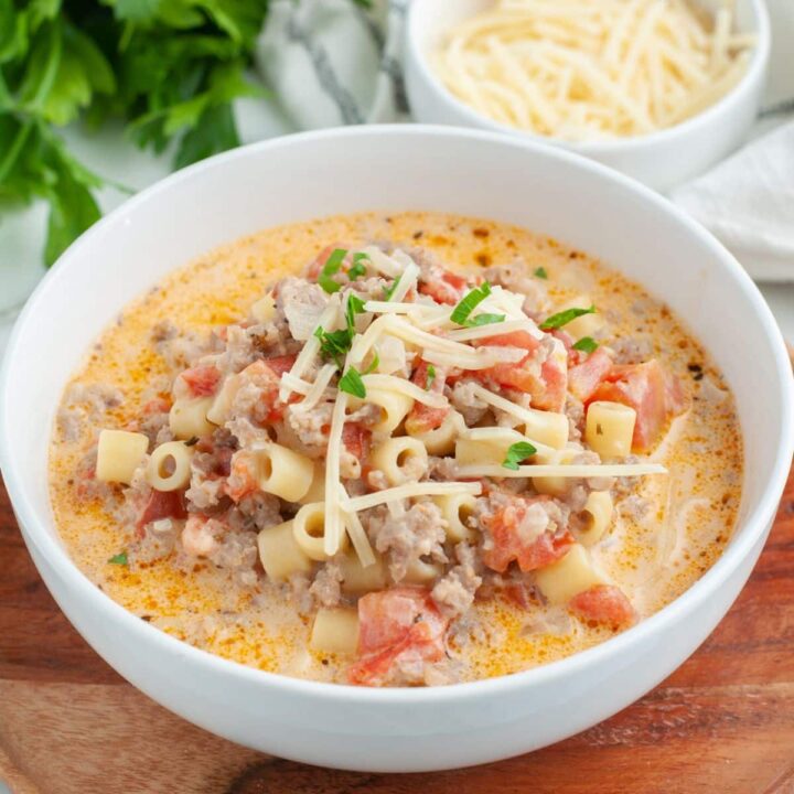 Creamy Parmesan Italian Sausage Soup (1)