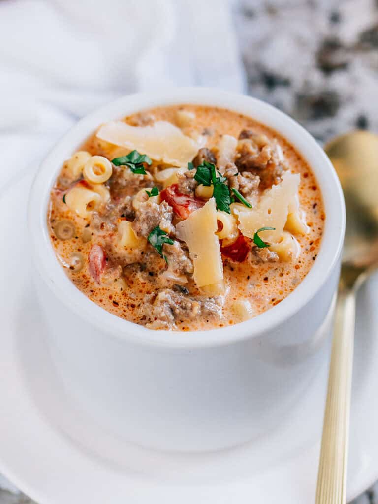 Creamy Parmesan Italian Sausage Soup (2)
