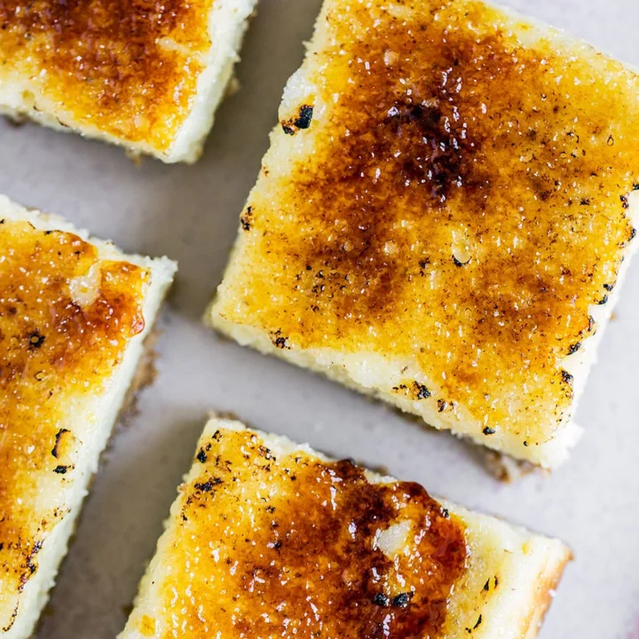 Crème Brûlée Cheesecake Bars (2)