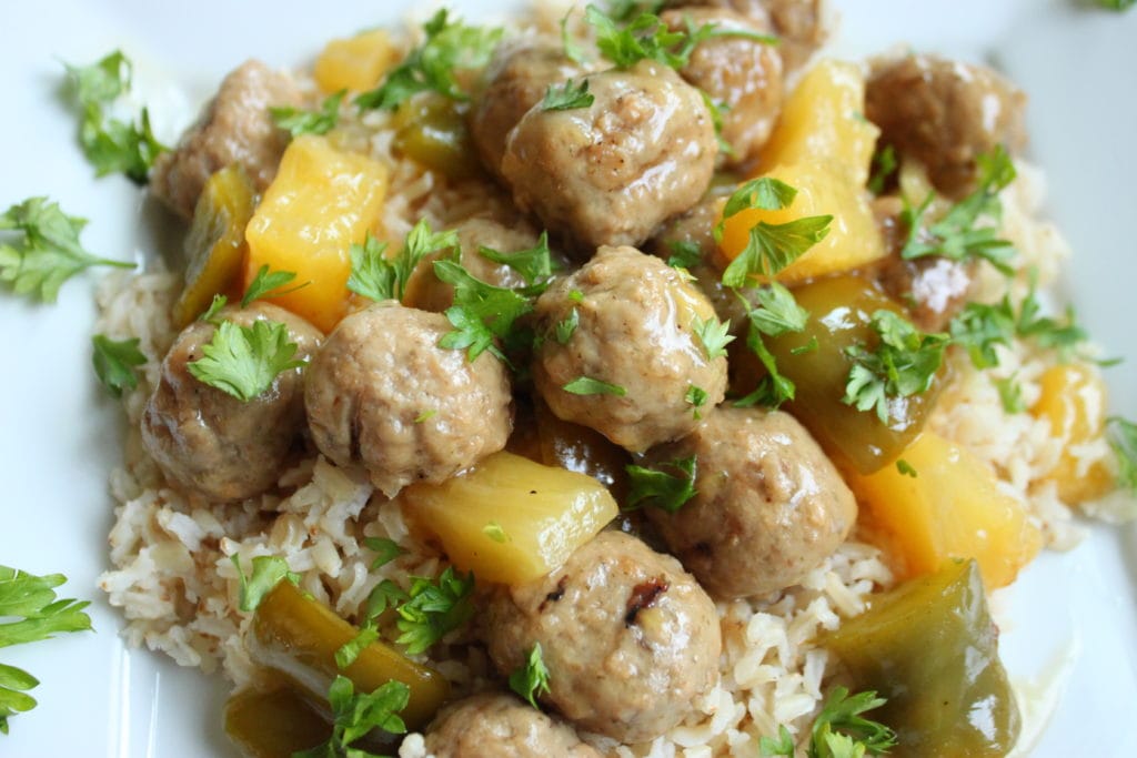 Crock Pot Hawaiian Meatballs (3)