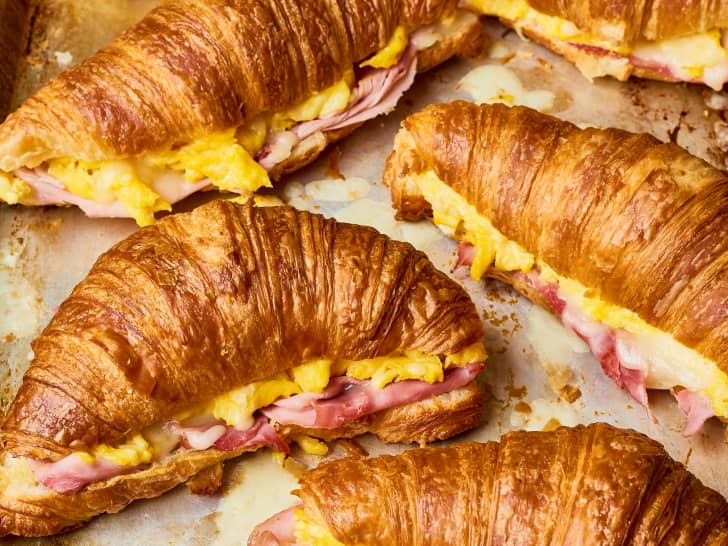 Croissant Breakfast Sandwiches (3)