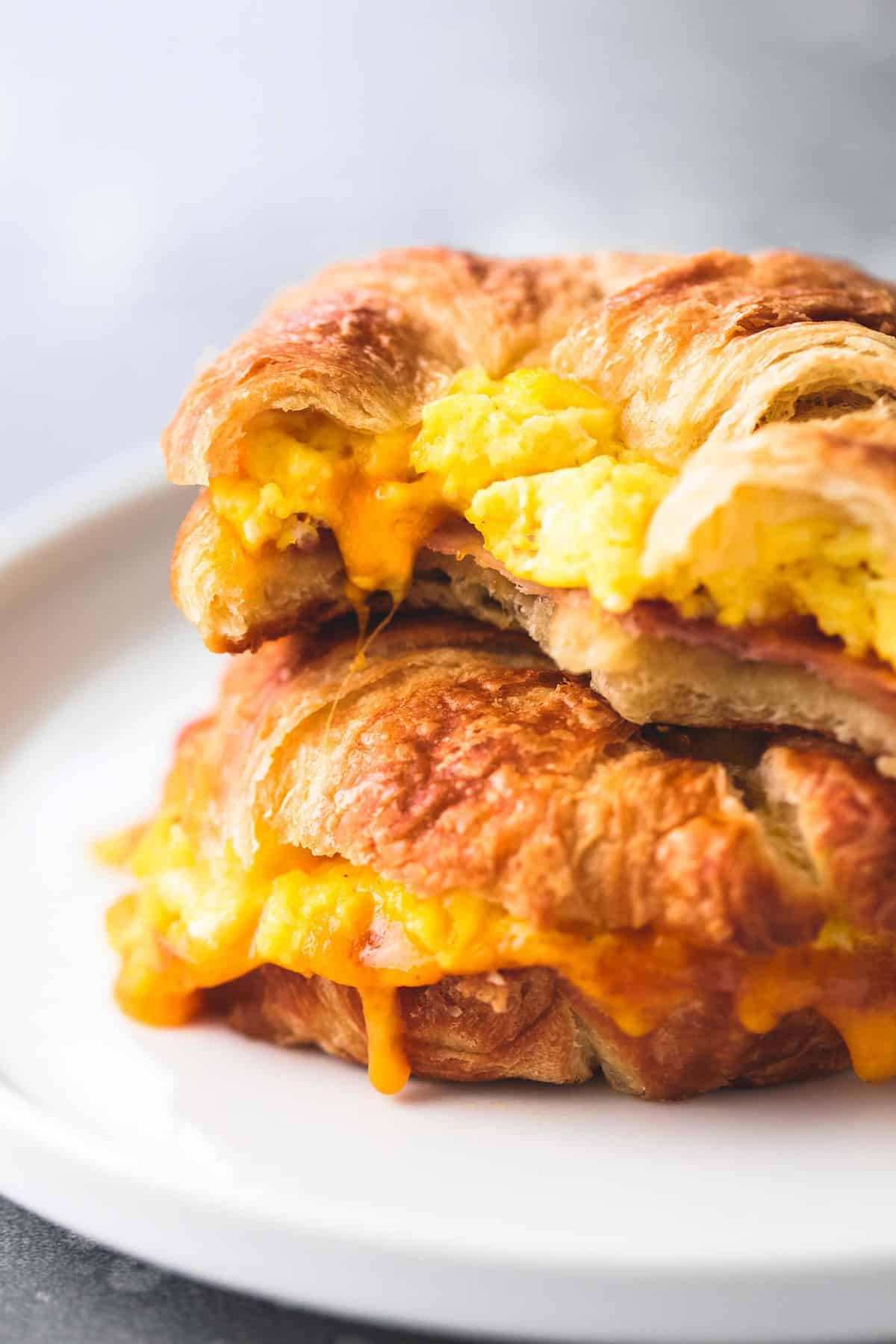 Croissant Breakfast Sandwiches (4)