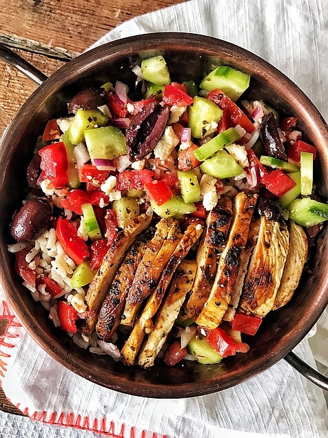 Greek Chicken Bowls (1)