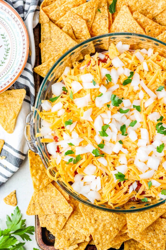 Layered Cream Cheese And Salsa Dip Recipe! (1)