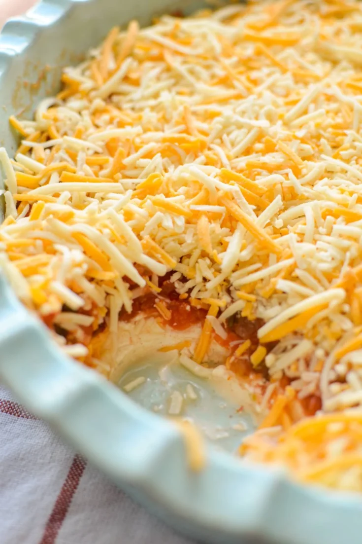 Layered Cream Cheese And Salsa Dip Recipe! (2)