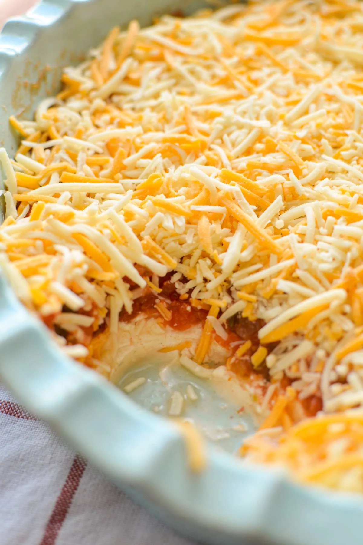Layered Cream Cheese And Salsa Dip Recipe! (2)