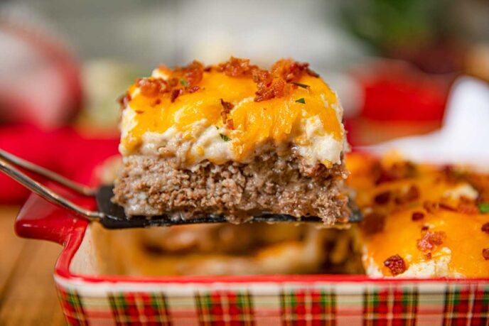 Loaded Potato Meatloaf Casserole (3)
