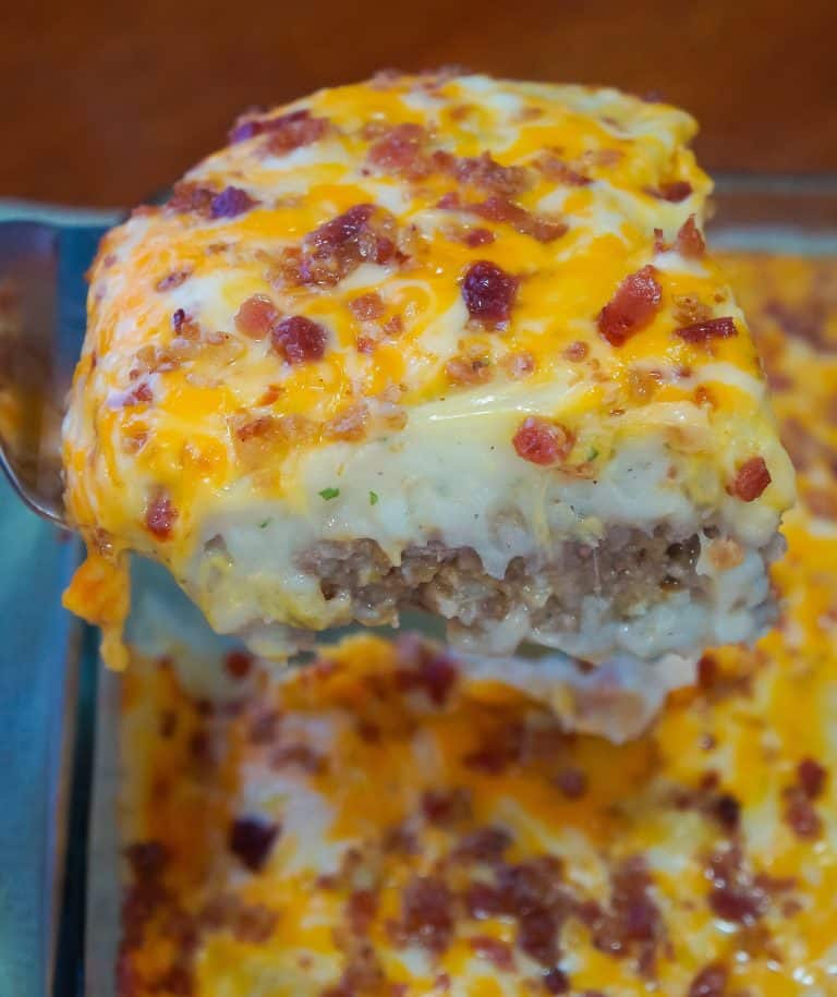 Loaded Potato Meatloaf Casserole (4)