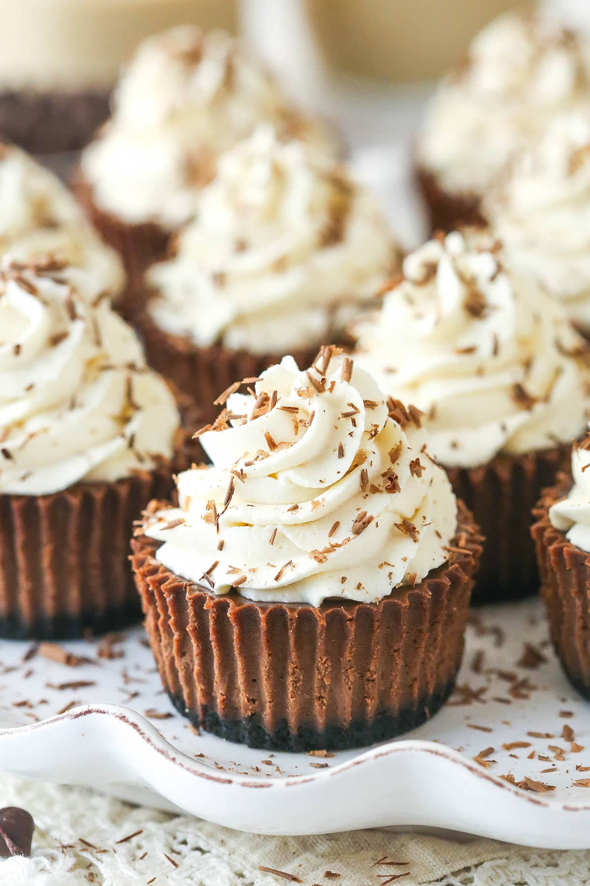 Mini Baileys Chocolate Cheesecakes (3)