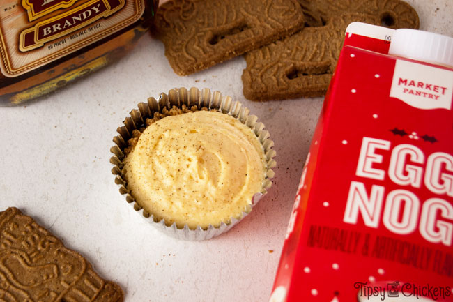 No Bake Mini Eggnog Cheesecake Cups (1)