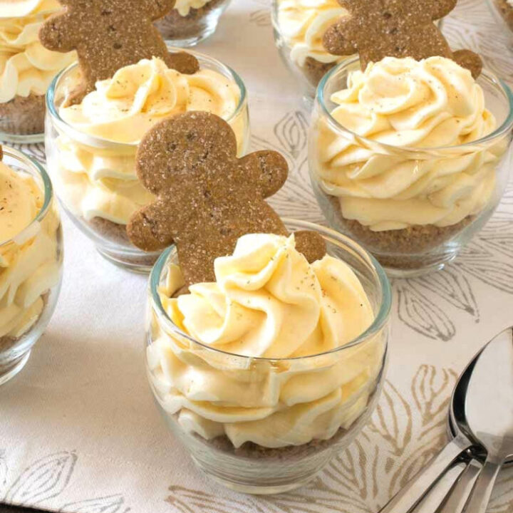 No Bake Mini Eggnog Cheesecake Cups (3)
