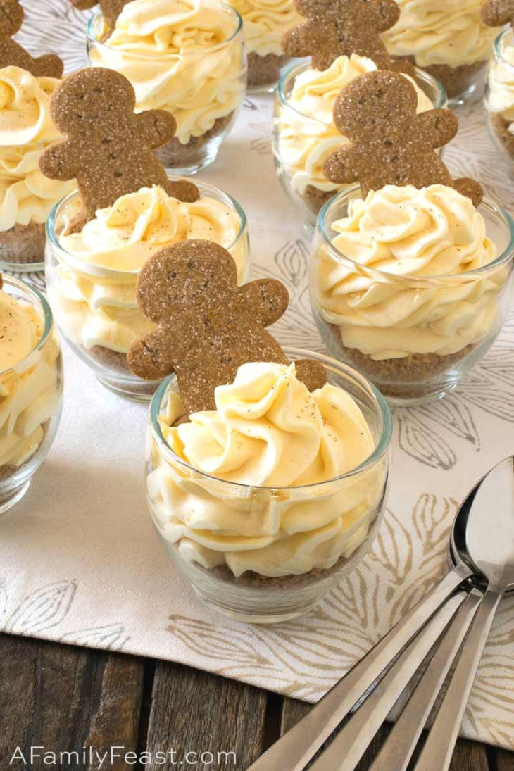 No Bake Mini Eggnog Cheesecake Cups (3)