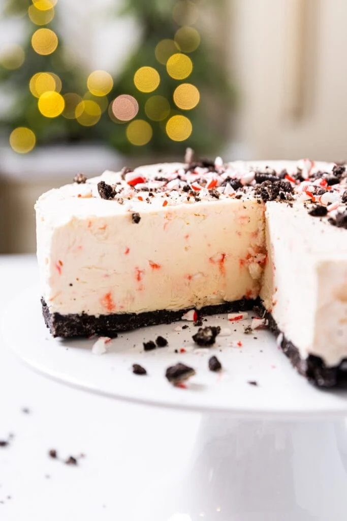 No-bake Peppermint Cheesecake (2)