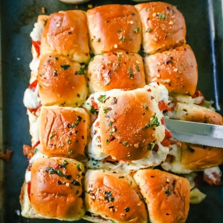 Pepperoni Pizza Sliders Recipe (1)