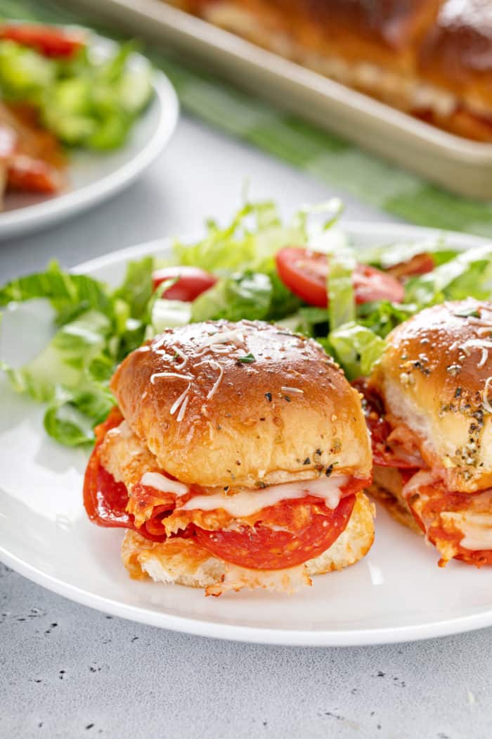 Pepperoni Pizza Sliders Recipe (3)