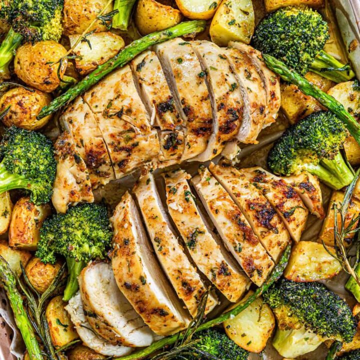 Sheet Pan Garlic Butter Chicken (1)