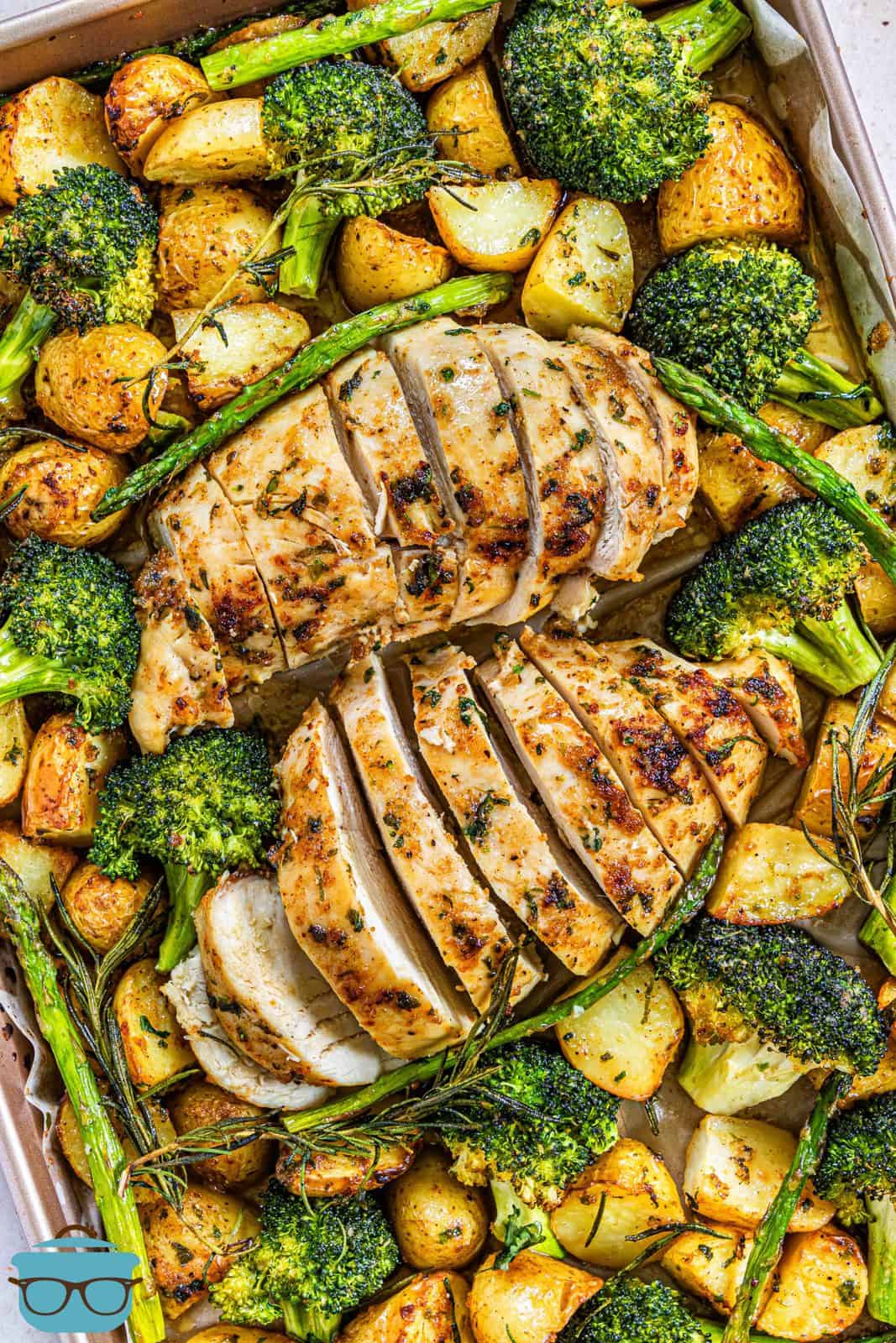 Sheet Pan Garlic Butter Chicken (1)