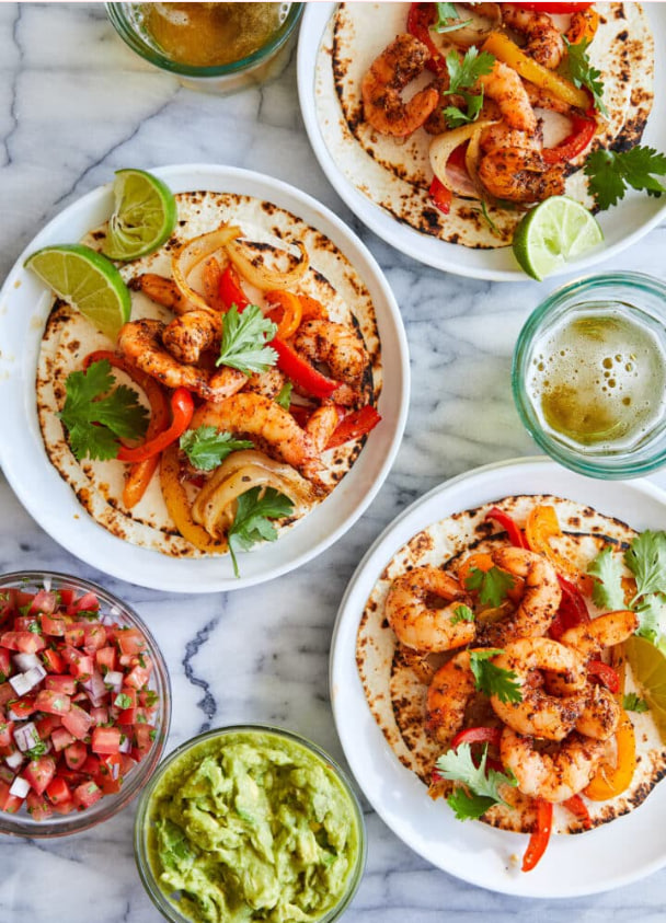 Sheet Pan Shrimp Fajitas (1)