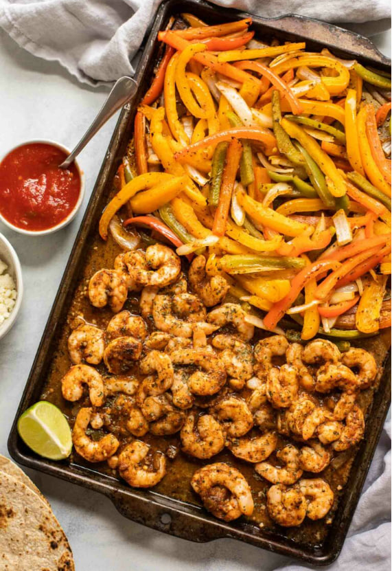Sheet Pan Shrimp Fajitas (3)