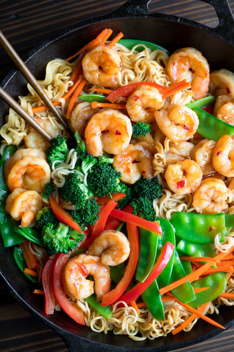 Shrimp Stir Fried Noodles (2)