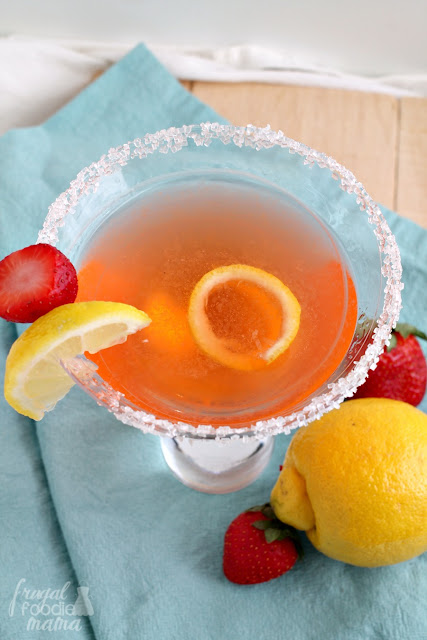 Strawberry Lemon Drop Martini Recipe (1)