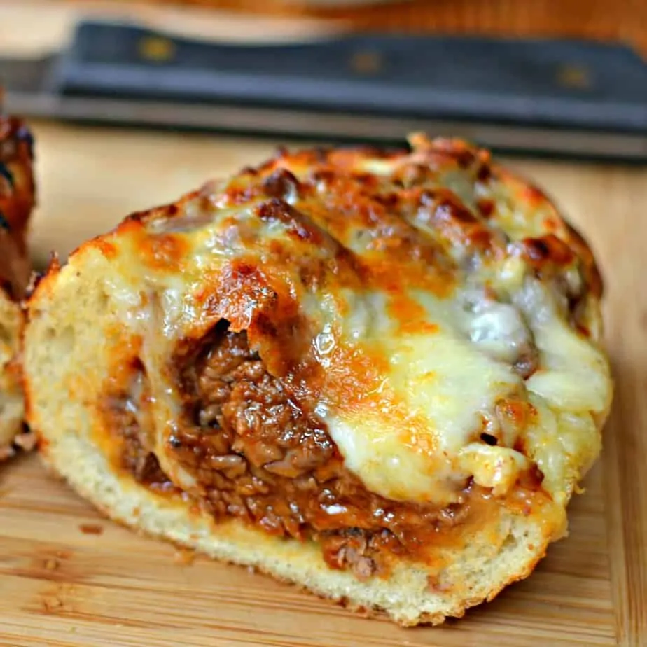 Stuffed Steak & Cheese Bread Recipe (2)
