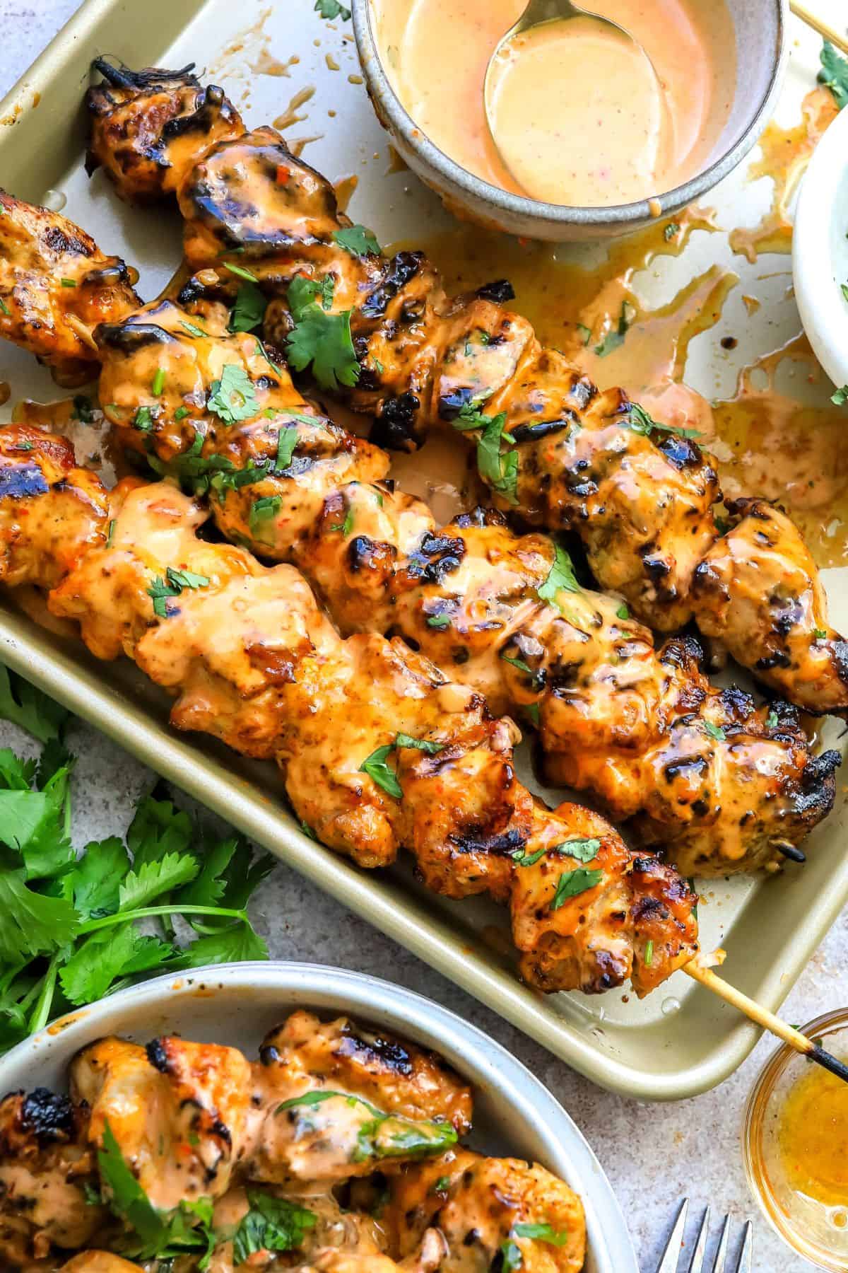 Bang Bang Chicken Skewers (3)