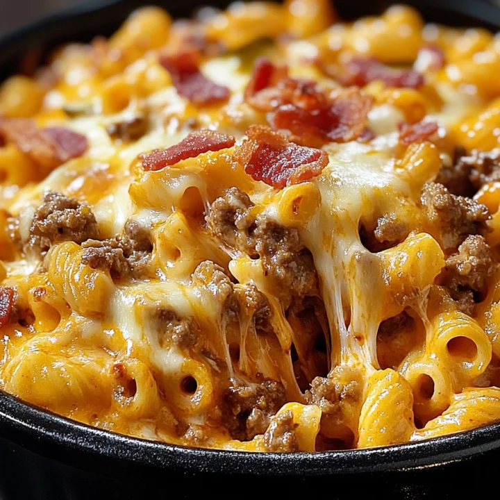 Cheesy Sloppy Cheeseburger Pasta (1)