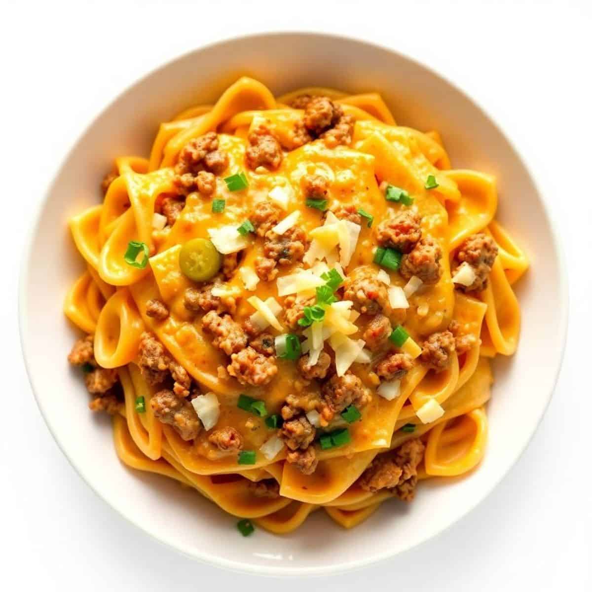 Cheesy Sloppy Cheeseburger Pasta (2)