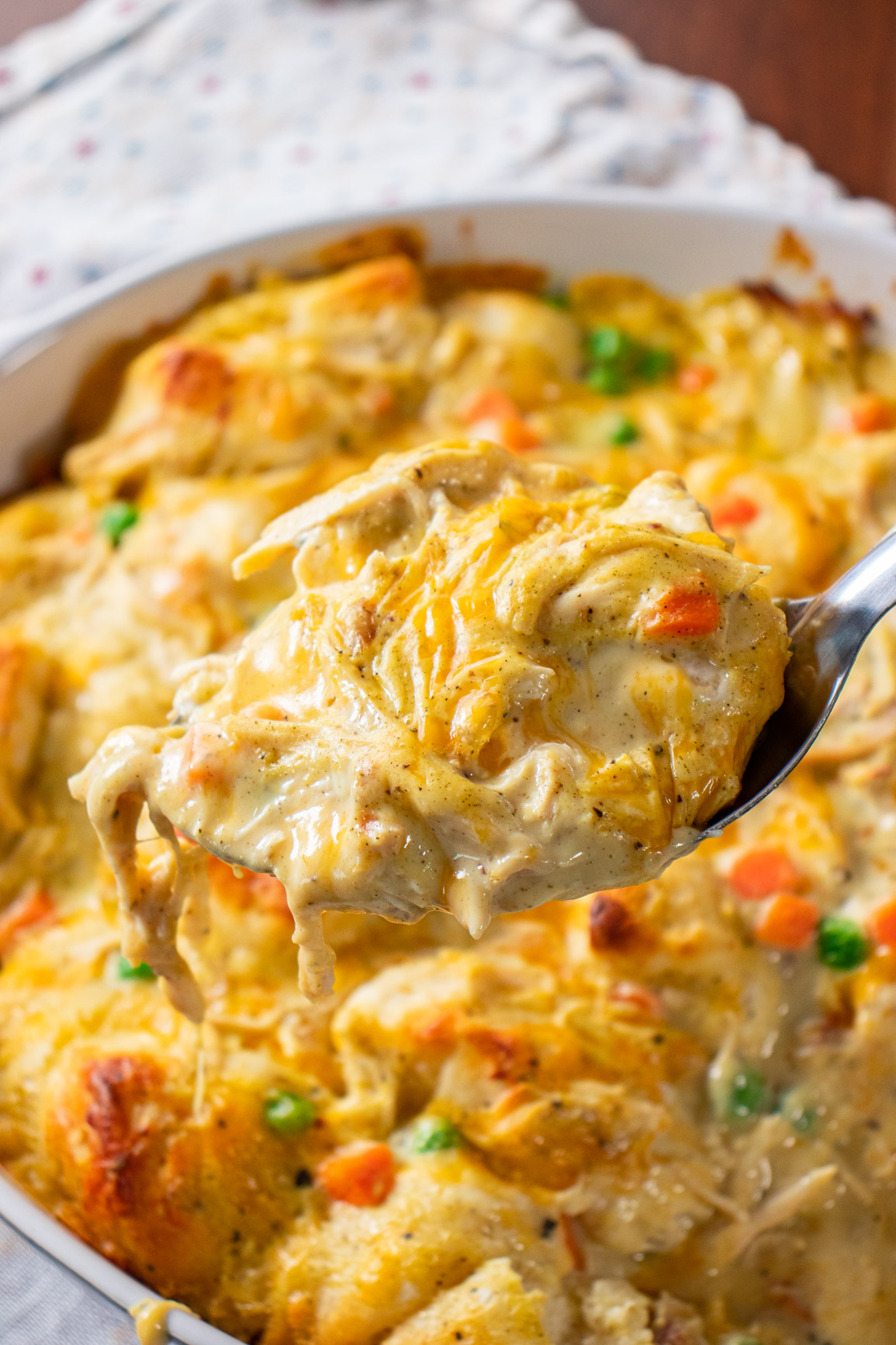 Chicken And Biscuits Casserole (3)
