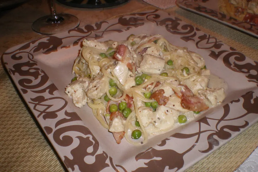 Creamy Chicken Carbonara Recipe (1)