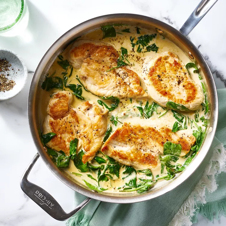 Creamy Spinach Chicken (1)
