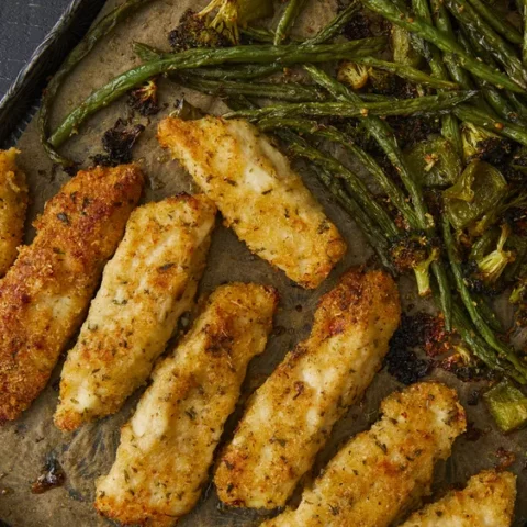 Garlic Parmesan Sheet Pan Chicken And Veggies (1)