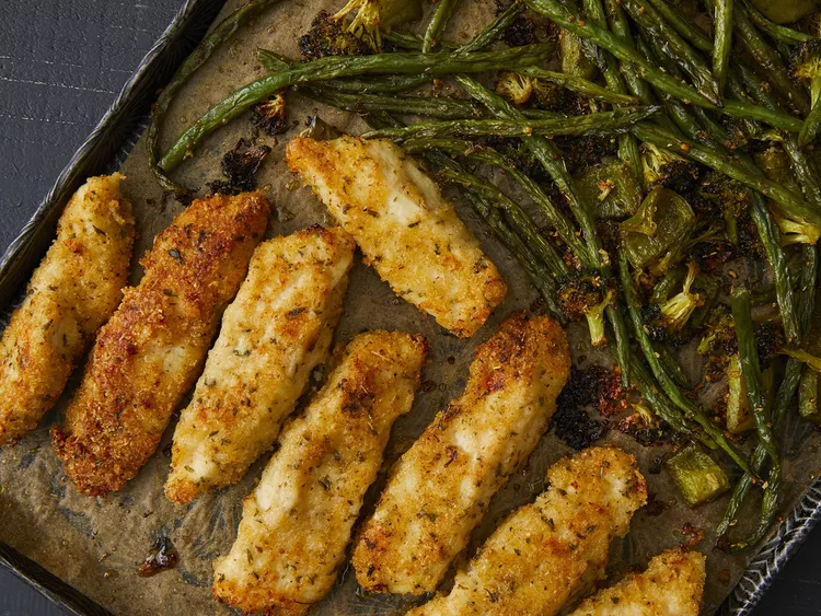 Garlic Parmesan Sheet Pan Chicken And Veggies (1)