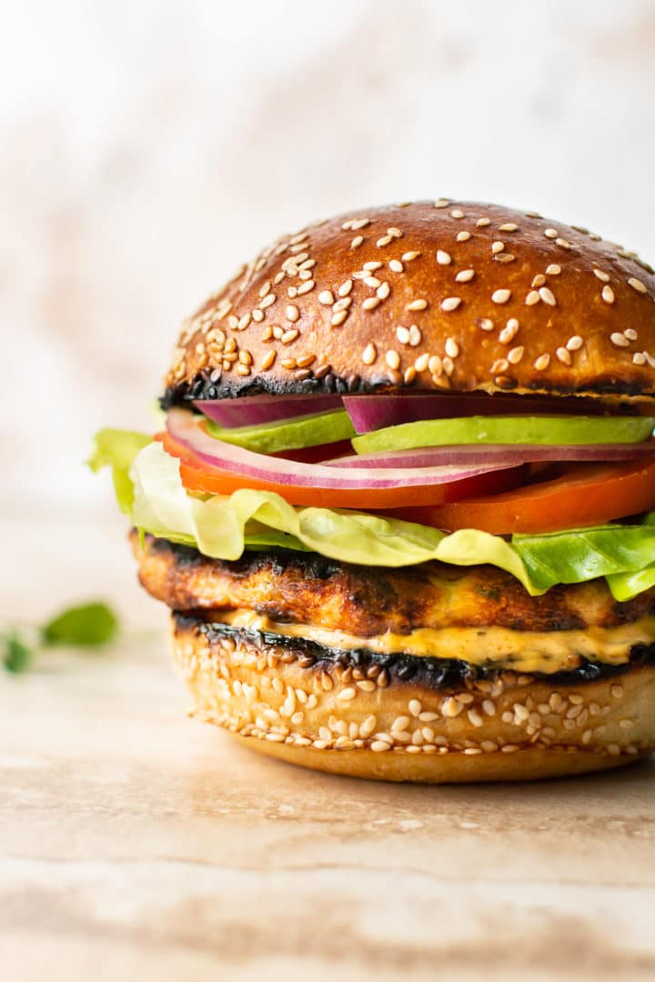 Ground Chicken Burger (3)